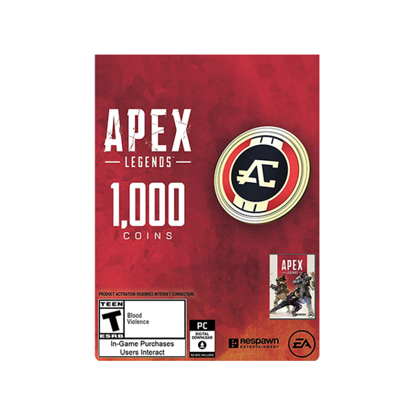 Apex legends 1000 apex coins код